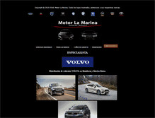 Tablet Screenshot of motorlamarina.com